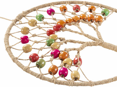 Mapua Colorful Beaded Macrame Wall Hanging Decor