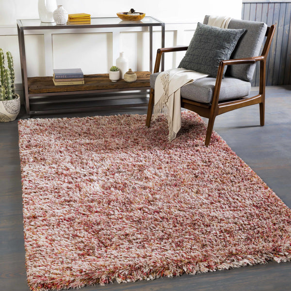 Marao Solid Blush Plush Rug - Clearance