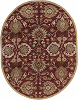 Conesus Red 1061 Hand Tufted Wool Rug