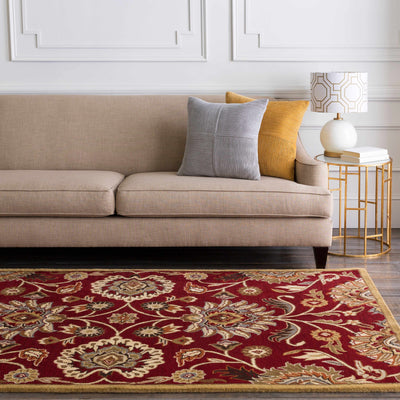 Conesus Red 1061 Hand Tufted Wool Rug