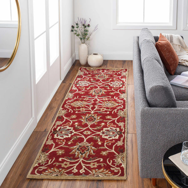 Conesus Red 1061 Hand Tufted Wool Rug