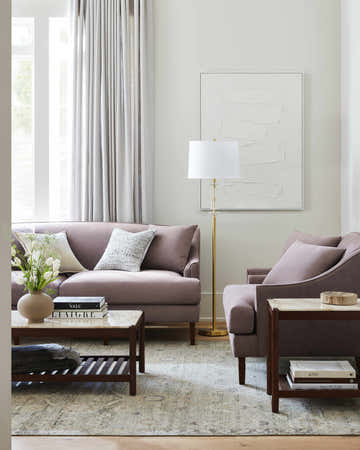 Villovieco Dark Brown Accent Chair - Clearance