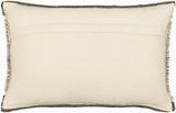 Maywood Cream Wool&Cotton Throw Pillow