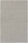 Close-up of the taupe Mcdonough Area Rug. Hand-woven polypropylene rug with a subtle geometric pattern and textured weave. Design-Rectangle