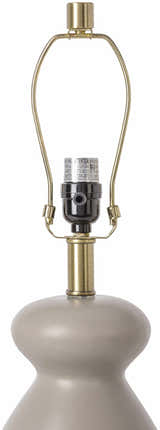 Mallapuram Gray Table Lamp - Clearance
