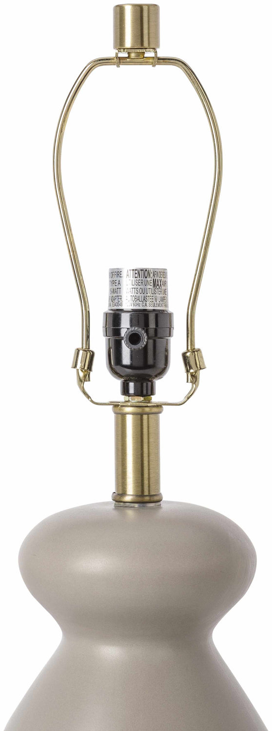 Mallapuram Gray Table Lamp - Clearance