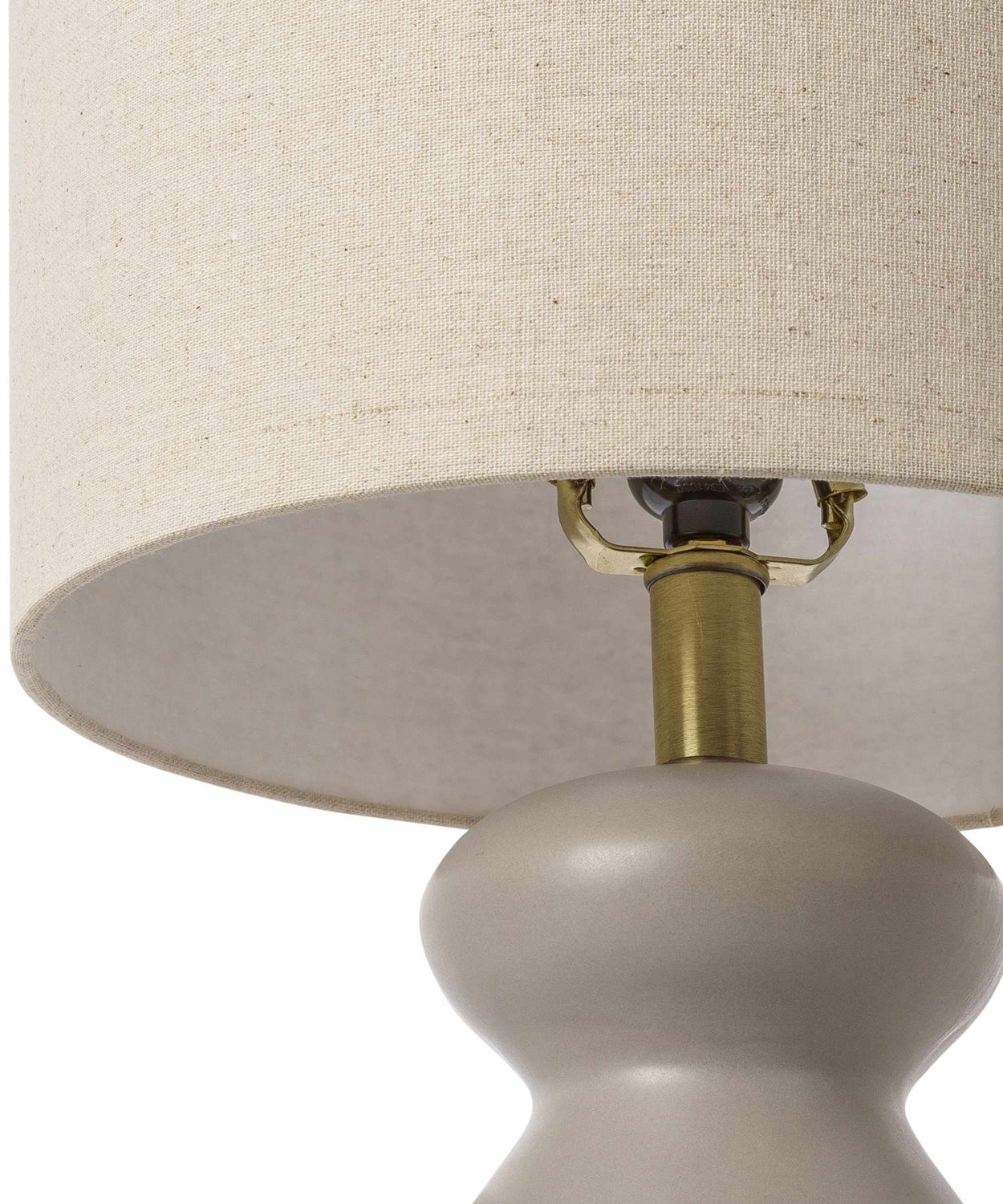Mallapuram Gray Table Lamp - Clearance
