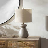 Mallapuram Gray Table Lamp - Clearance