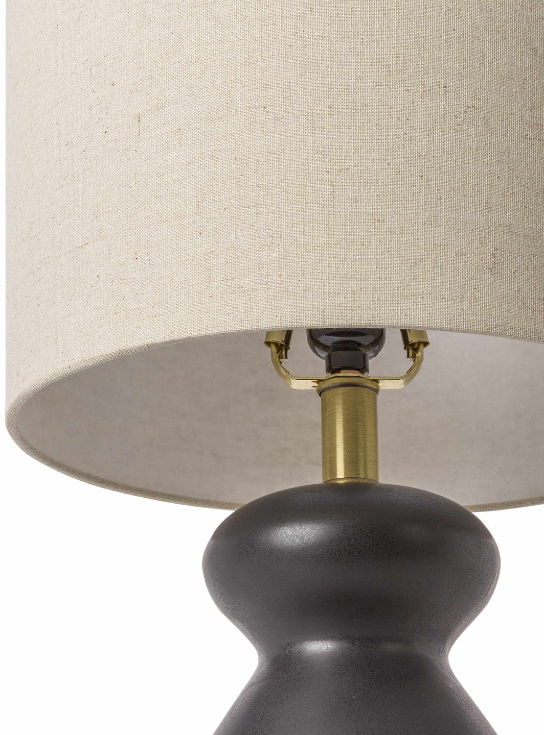 Mallapuram Black Table Lamp