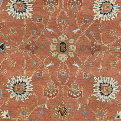 Logville Hand Tufted Rust 1119 Wool Rug