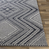 Madison Black&White Area Rug - Clearance