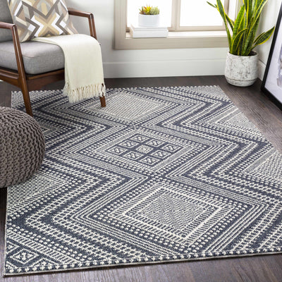 Madison Black&White Area Rug