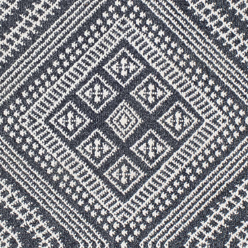 Madison Black&White Area Rug - Clearance