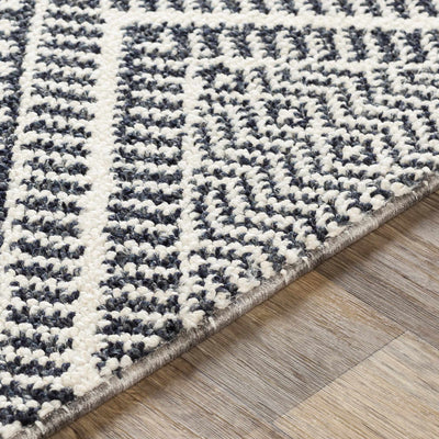 Madison Black&White Area Rug