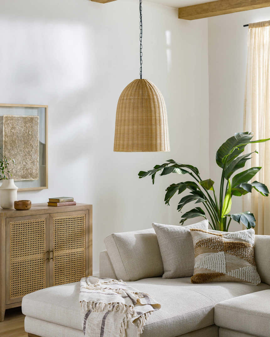 Marabella Straw Pendant - Clearance