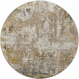 Meads Abstract Mustard Luxe Rug
