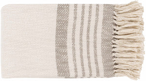 Medomak Cotton Throw Blanket with tassels