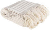 Medomak Cotton Throw Blanket with tassels