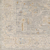 Merv Beige Neutral Statement Rug