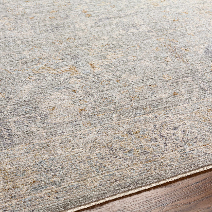 Merv Beige Neutral Statement Rug