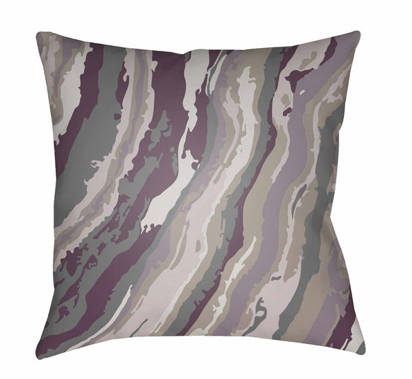 Ella Purple Throw Pillow