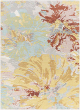 Miaray Floral Chenille Area Rug - Clearance