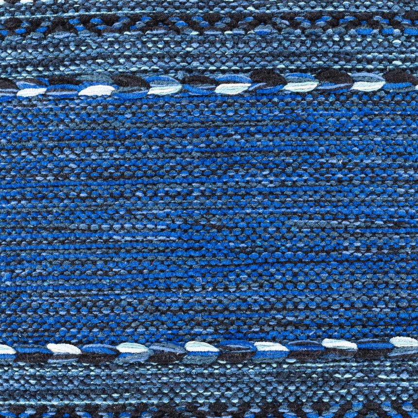 Mickleton Navy Blue Throw Pillow