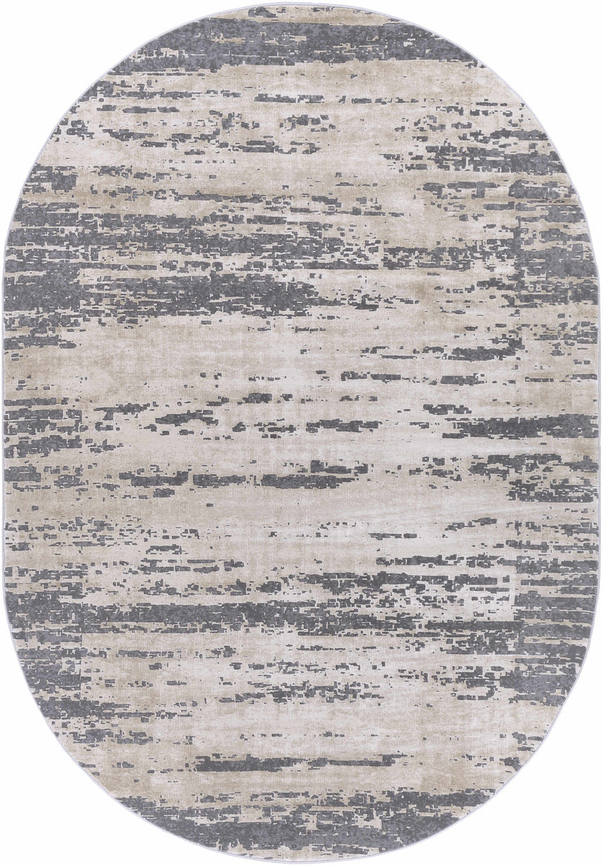 Mikana Beige Tibetan Rug