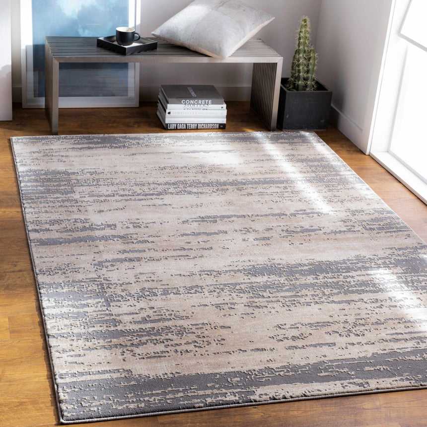 Mikana Beige Tibetan Rug