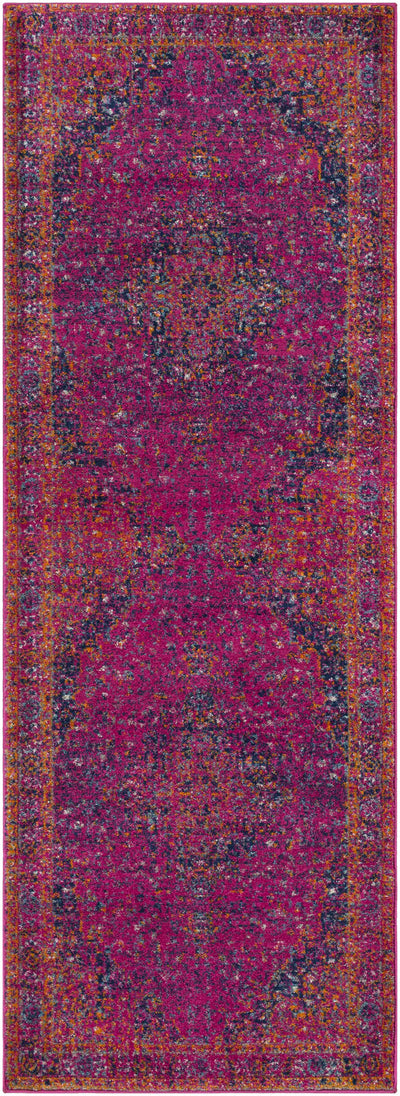 Milliken Magenta Area Rug