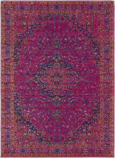 Milliken Magenta Area Rug