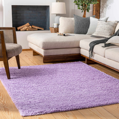 Lilac Solid Area Rug - Clearance