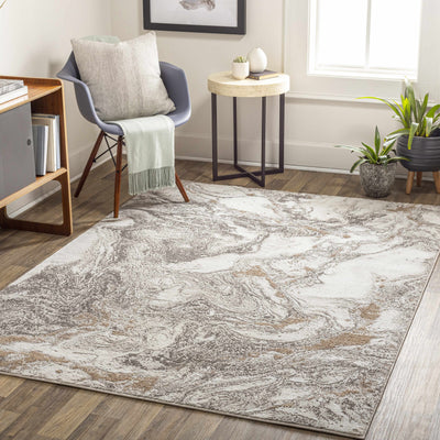 Mullagh Beige Marble Rug - Clearance