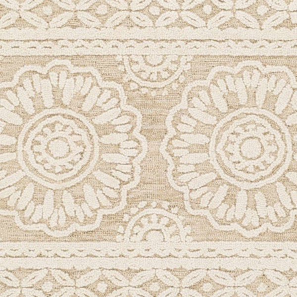 Tieton Beige/Ivory Wool Rug - Clearance