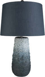 Dingras Pale Blue Jute Table Lamp - Clearance