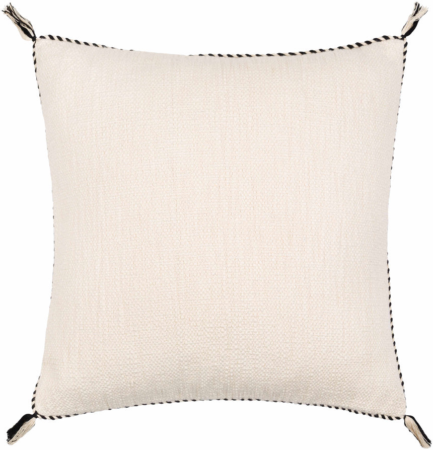 Mambusao Cream Square Throw Pillow