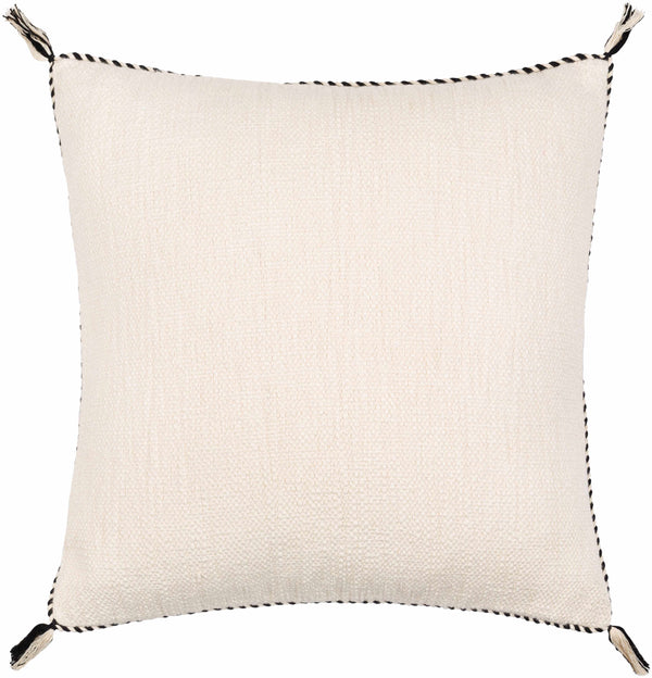 Mambusao Cream Square Throw Pillow