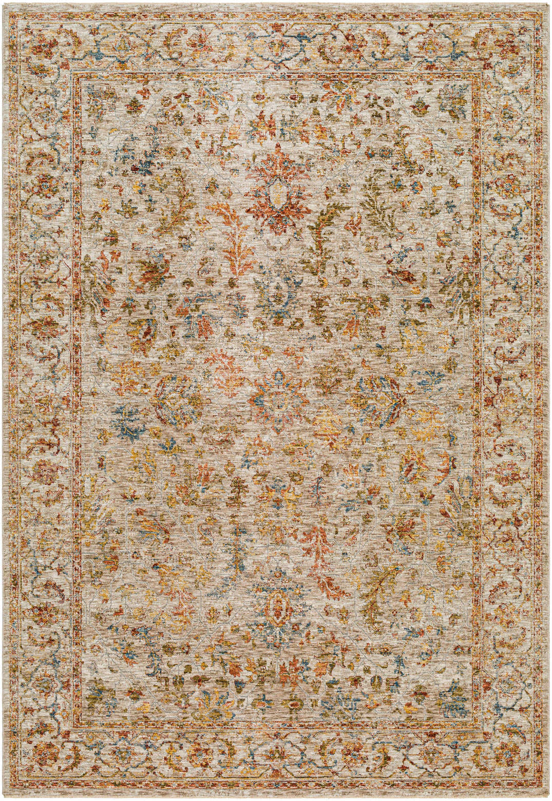 Asabi Tan Textured Rug with Fringes – Boutique Rugs
