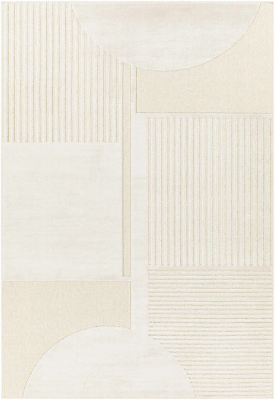 Manalad Cream Wool&Viscose Area Rug