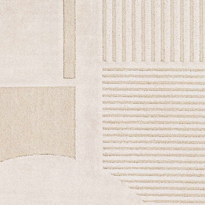 Manalad Cream Wool&Viscose Area Rug