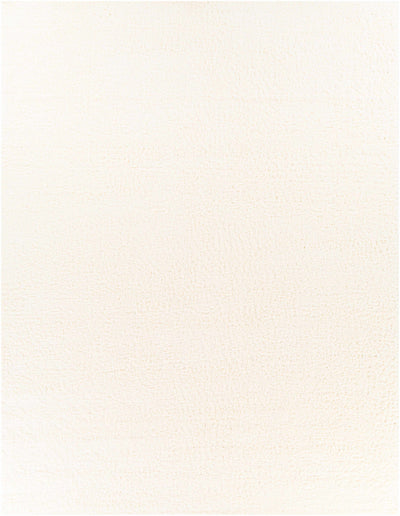 Mona Solid White Plush Rug