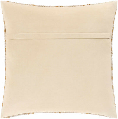Monongah Ivory Textured Throw Pillow