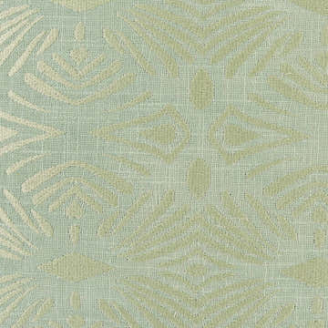 Montour Light Green Geometric Pattern Throw Pillow - Clearance