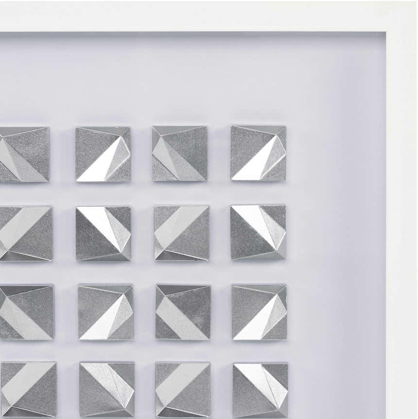 Mountainaire Silver Facet Wall Art - Clearance