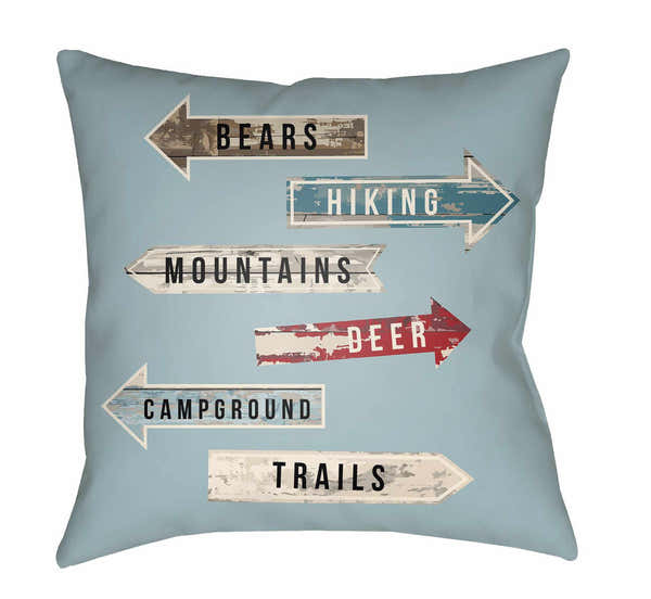 Manitouwadge Outdoor Throw Pillow