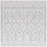 Maunawili Blue Detailed Gray Rug - Clearance