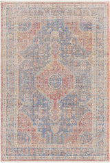 Akio Red & Blue Area Rug - Clearance