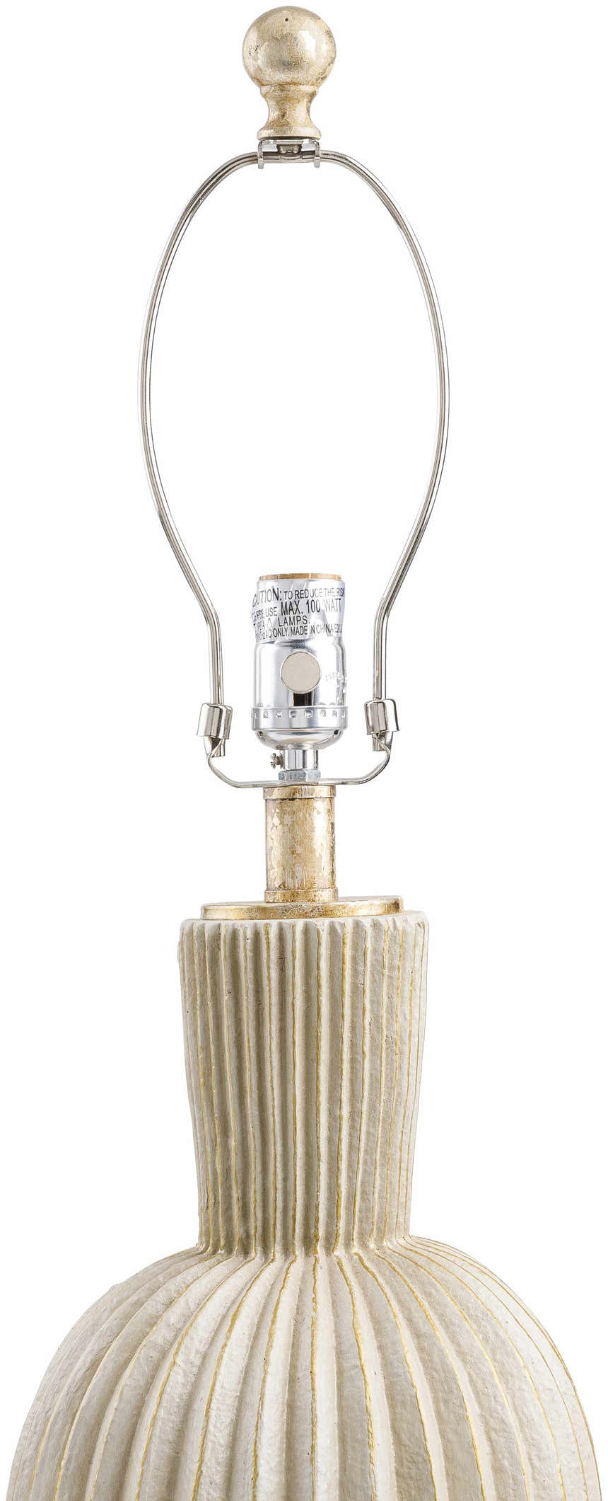 Maslianico White Table Lamp - Clearance