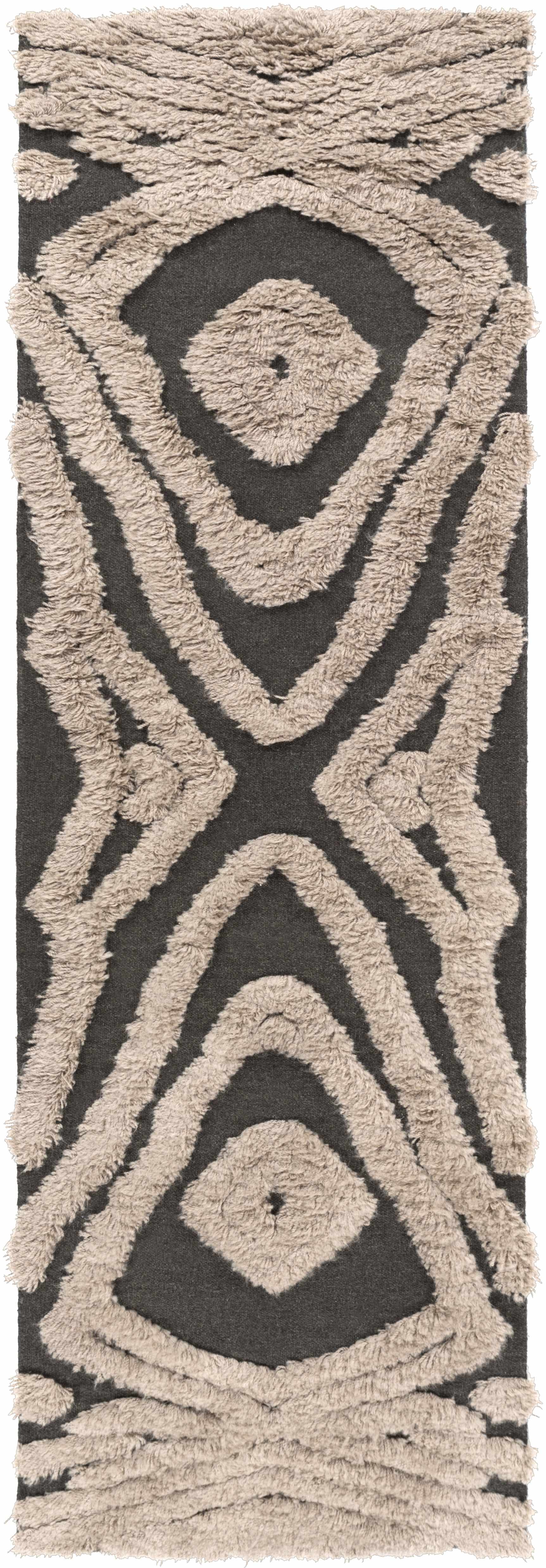 Reverse side of Money Area Carpet - Clearance, focusing on underside structure and material.Natural Fibers Area Rug Backing  2'6" x 8' Runner