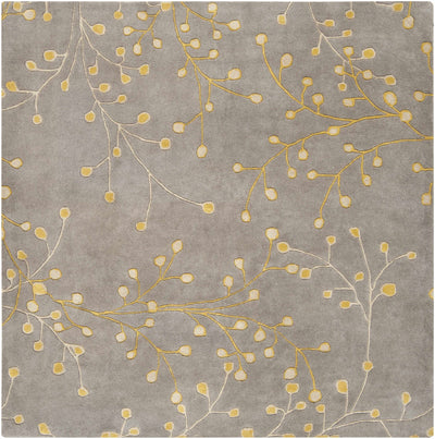 Elsu Mustard Wool Area Rug